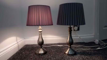 Photo of free Bedside lamps x 2 (New Stevenston ML1) #1
