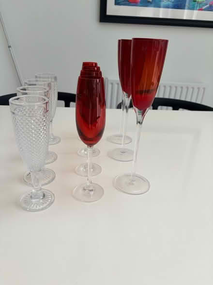 Photo of free Champagne glasses (Wallington SM6) #2