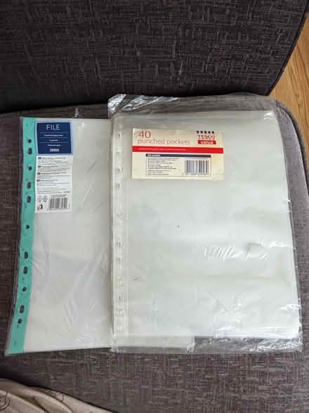 Photo of free 2 lots of display book wallets (Biggleswade SG18) #1