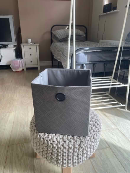 Photo of free 6 Fabric storage cubes (Pooley Bridge CA10) #1