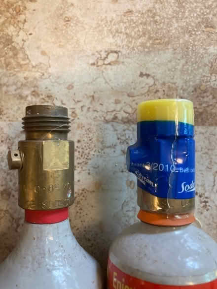Photo of free Sodastream gas bottles (City Centre NR1) #2