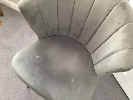 Photo of free Grey single chair (Arlesey SG15) #2