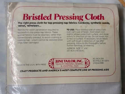 Photo of free Bristled pressing cloth (Great Boughton CH3) #2