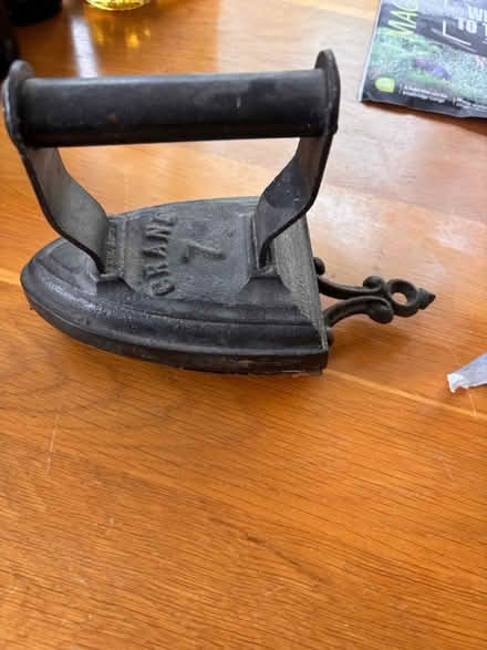 Photo of free Antique cast iron with stand (UpperHale GU9) #2