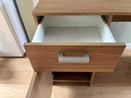 Photo of free Oak coloured desk (Southville, Cwmbran) #3