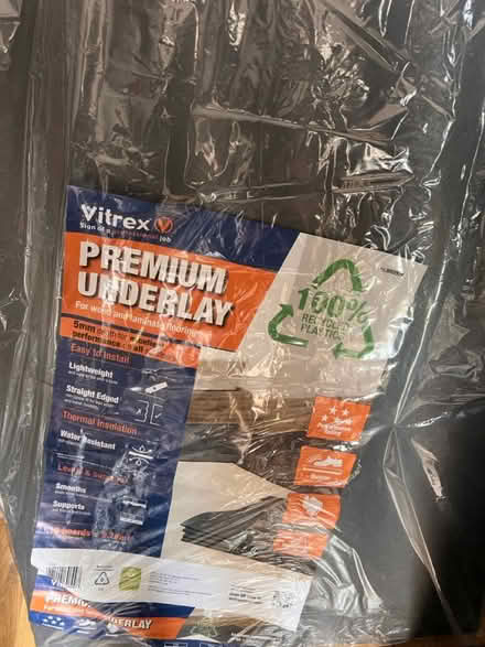 Photo of free Laminate flooring and underlay (CT3) #4