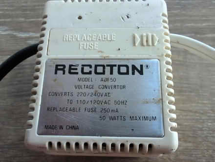 Photo of free 110/240 transformer (Bear Flat, Bath BA24) #2