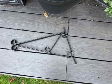 Photo of free 40cm hanging basket bracket (new) (Barnes SW13) #2