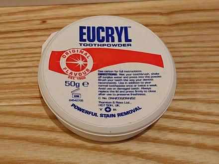 Photo of free Eucryl tooth powder original (Central Lancaster LA1) #1