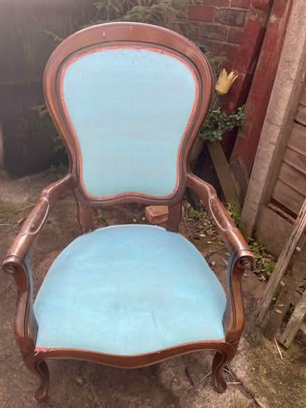Photo of free Old chair suitable for upcycling (WR2 St Johns) #1