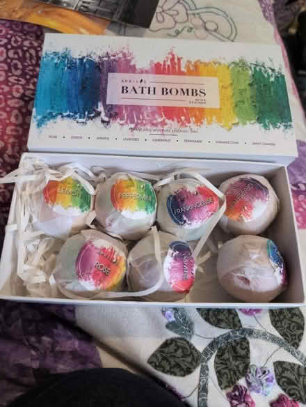 Photo of free 7 bath bombs. (Alperton HA0) #1