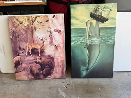 Photo of free Canvas artwork (Urban Outfitters) (Civic Center Simi Valley) #1