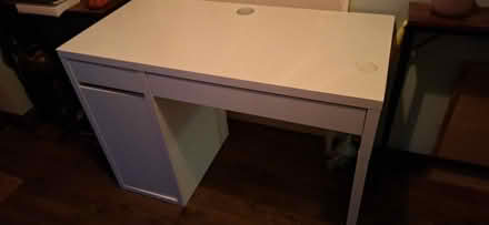 Photo of free White ikea desk (Donabate) #1