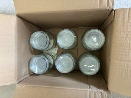 Photo of free 6 x Large Douwe Egbert jars (Appleby-in-Westmorland CA16) #2