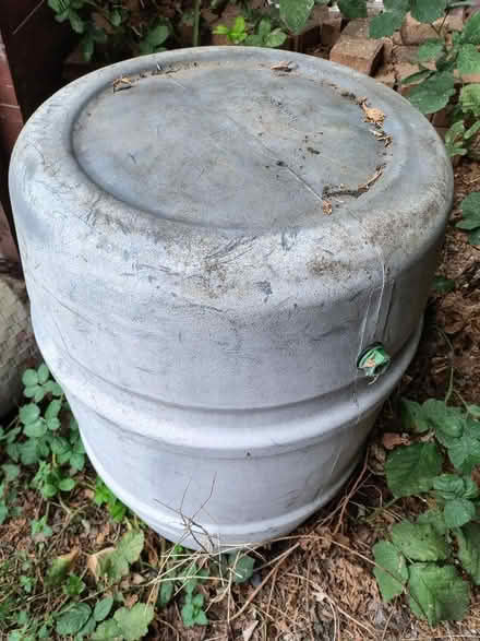 Photo of free Large water butt, grey, needs tap (Stopsley LU2) #1