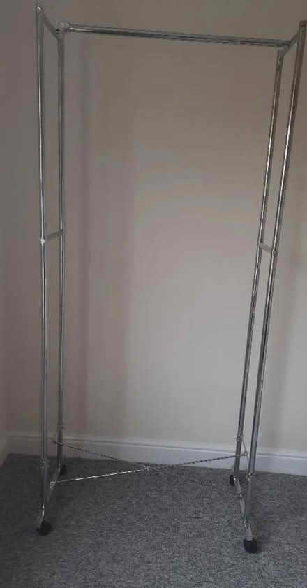 Photo of free New metal clothes rail (Byfleet KT14) #1