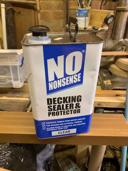 Photo of free Decking sealer (Downley HP13) #1