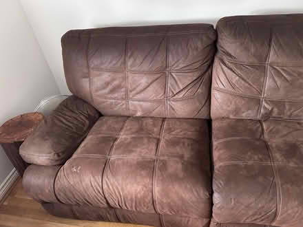 Photo of free Brown sofa (Great Western Park OX11) #1