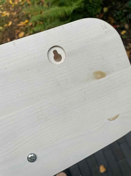 Photo of free White Wooden Shelf (North Road BA2) #3