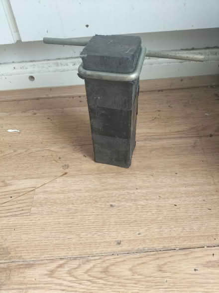 Photo of free Fence post anchor (Stone Cross BN24) #1