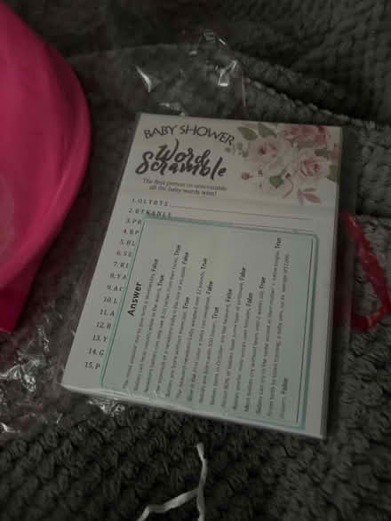 Photo of free Baby shower items (OX4) #1