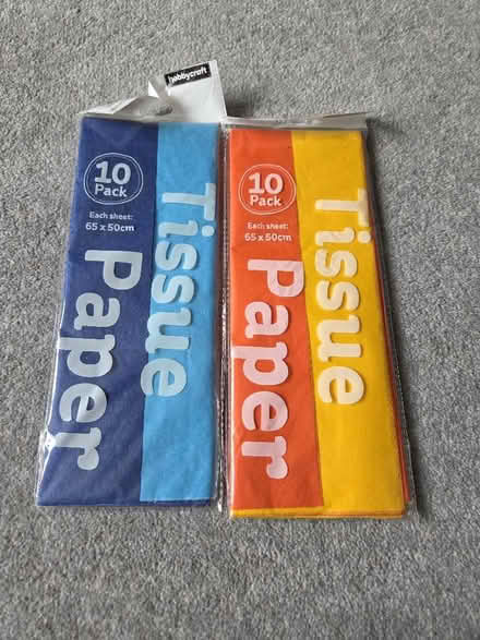 Photo of free Tissue paper sheets (Tunbridge Wells N. TN4) #1