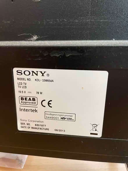 Photo of free Sony TV 32" Bravia (Botley OX2) #2