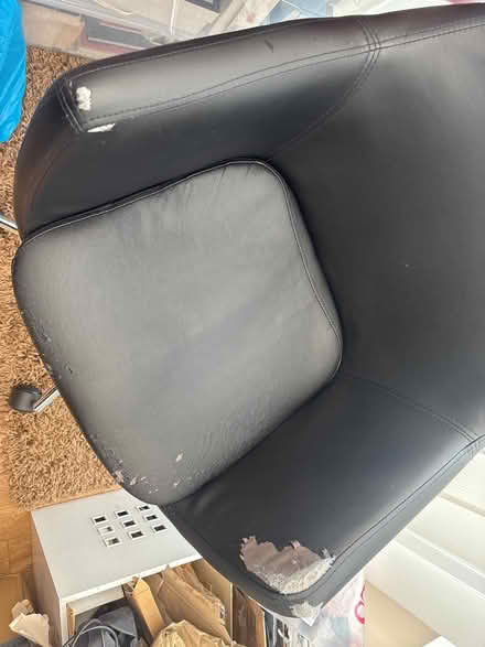 Photo of free Small black desk chair (Cheadle hulme SK8) #2