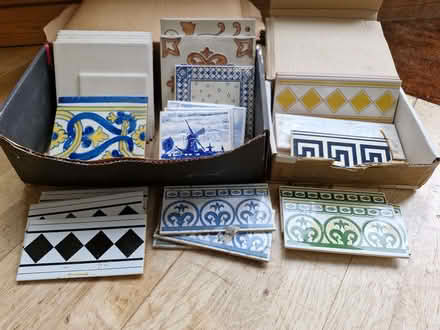 Photo of free Assorted ceramic tiles (Gospel Oak NW5) #1