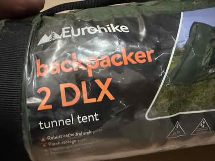 Photo of free 2 Person Tent - Backpacker 2 DLX (Palmers Green N13) #3