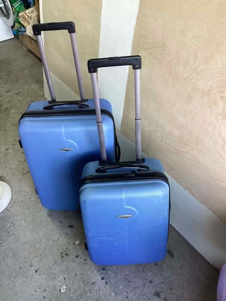 Photo of free 2 suitcases Medium & large (Oswestry SY11) #1