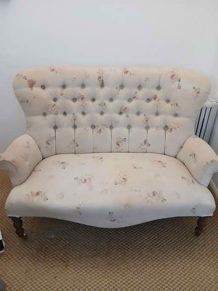 Photo of free 2 seater sofa (BN18) #1
