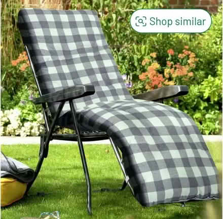 Photo of Garden Lounger Cushion (Okeford Fitzpaine DT11) #1