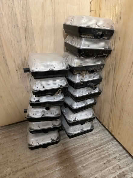 Photo of free 14 Bulkhead Lights (Barrett's Bridge PE13) #1