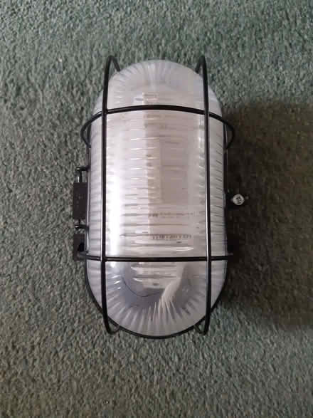 Photo of free Black oval bulkhead light (Kidlington OX5) #1