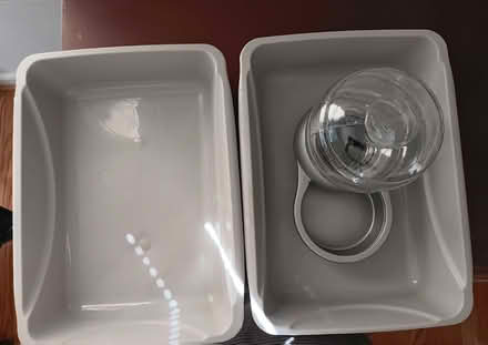 Photo of free Kitten litter boxes/water dispenser (Falls Church) #1