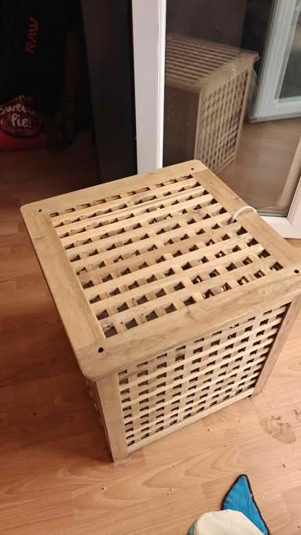 Photo of free IKEA lattice storage box (Lovely Hilll NE11) #2