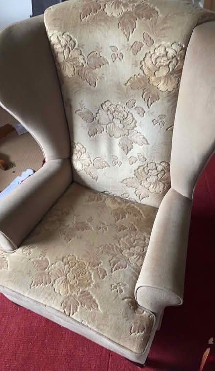 Photo of free wingback chair (Tayport DD6) #1