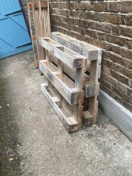 Photo of free 3 wooden pallets (Hanwell W7) #1
