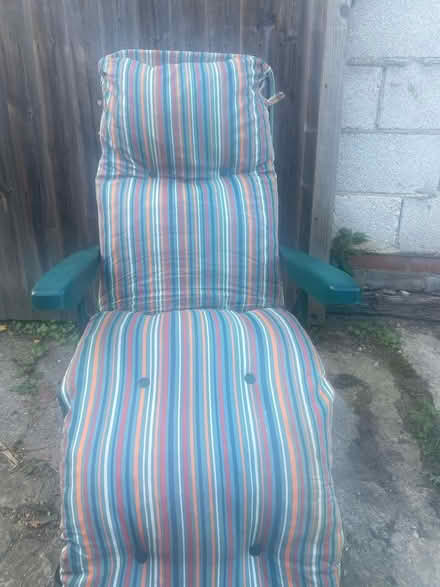 Photo of free Recliner garden chair (Holgate YO24) #2