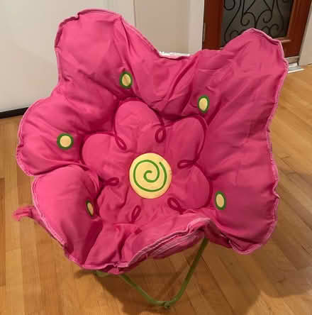 Photo of free Folding kids flower chair (Oakland) #1