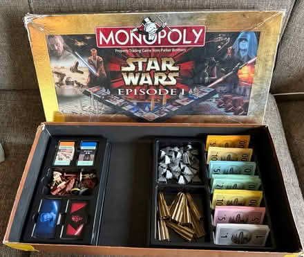 Photo of free Star Wars Episode I Monopoly Game (Roselle, Il) #3