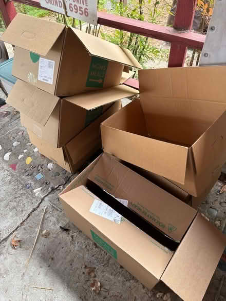 Photo of free Cardboard boxes (Orinda) #1