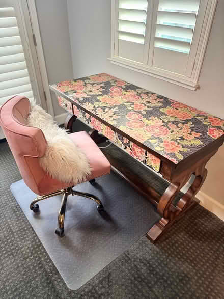 Photo of free Antique Style Desk and chair (West Petaluma) #1