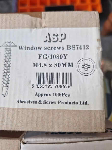 Photo of free Boxes of window screws (for fixing Upvc Windows together) (West End LA3) #4
