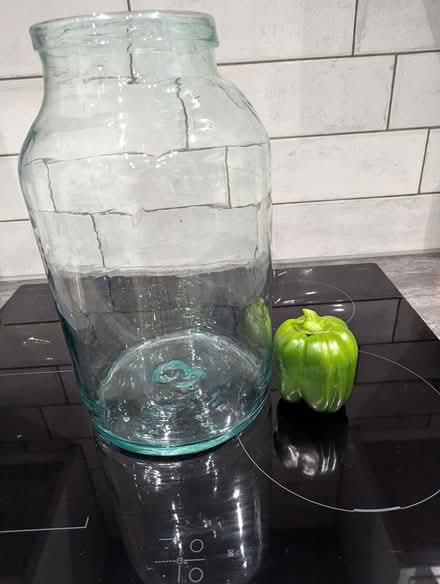 Photo of free Large Glass Jar (Mudeford) #1