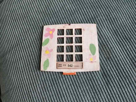 Photo of free Vintage Push Button Phone Plate (Ambler) #1