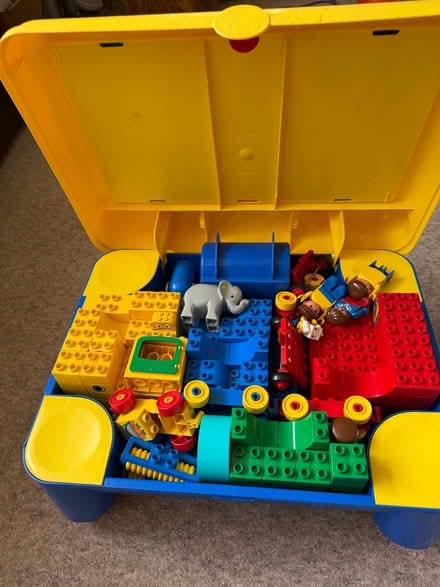 Photo of free Lego duplo building table (Malvern WR14) #2