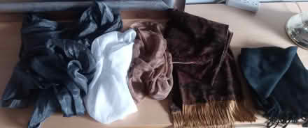Photo of free several pretty scarves (Britannia) #1