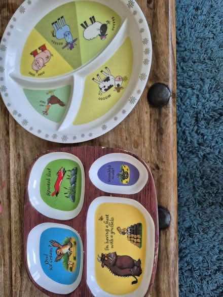 Photo of free X 2 sectioned plates (Prestwood HP16) #1
